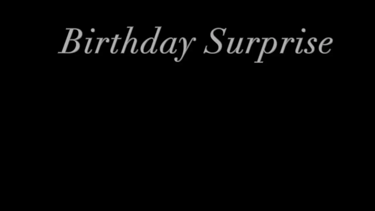 Laura Bentley, Aaliyah Love - Birthday Surprise