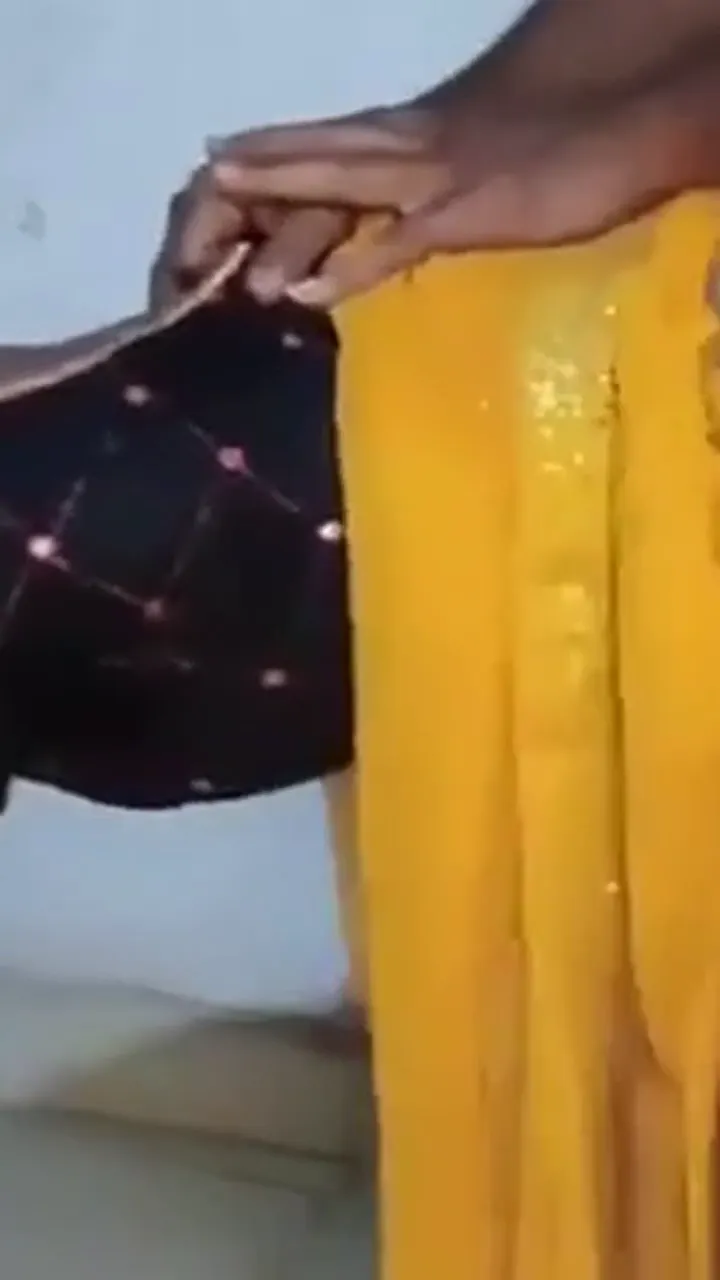 Gay man’s wife in saree blouse fucked by top guy