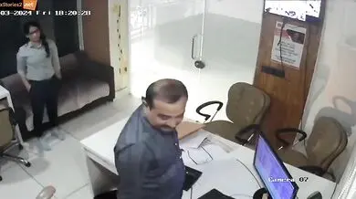 Desi uncle and secretry office fucking CCTV