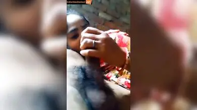Sexy village wife handjob and blowjob mms video