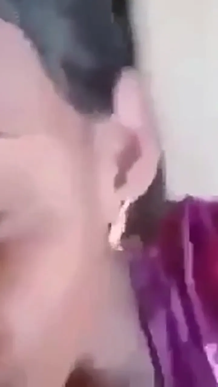 Telugu guy hard cumshot on lover's face