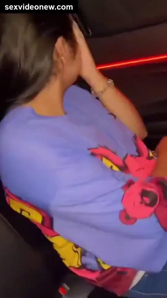NRI telugu girl boobs pressing car mms clip
