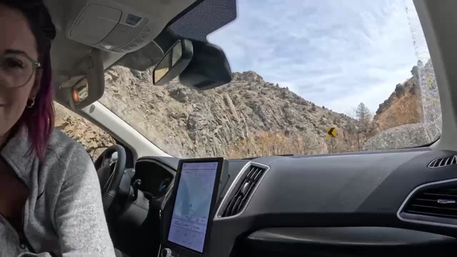 Abby Rose - Car Sex in Red Rocks