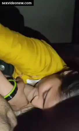 Newlywed wife sheela sucking a big uncut cock