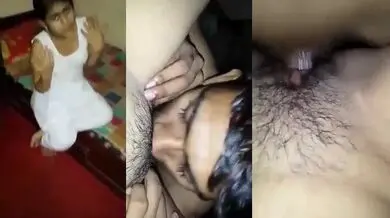 Newlywed bhabhi strip, licking and fucking with husband