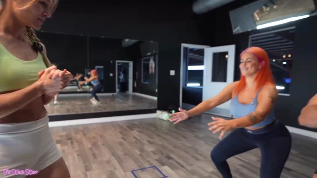 Fit Katie Karr, Abby Rose - Fucking The Personal Trainer