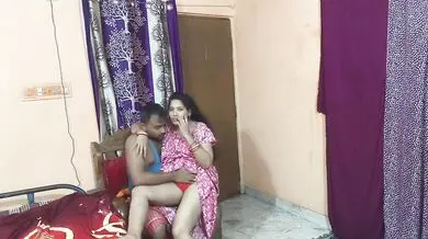 Desi Telugu couple in hot foreplay sex video