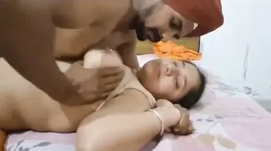 Telugu bhabhi and sardar boyfriend fucking on birthday