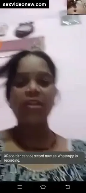 Desi Indian granny shows her pussy in whatsapp video call
