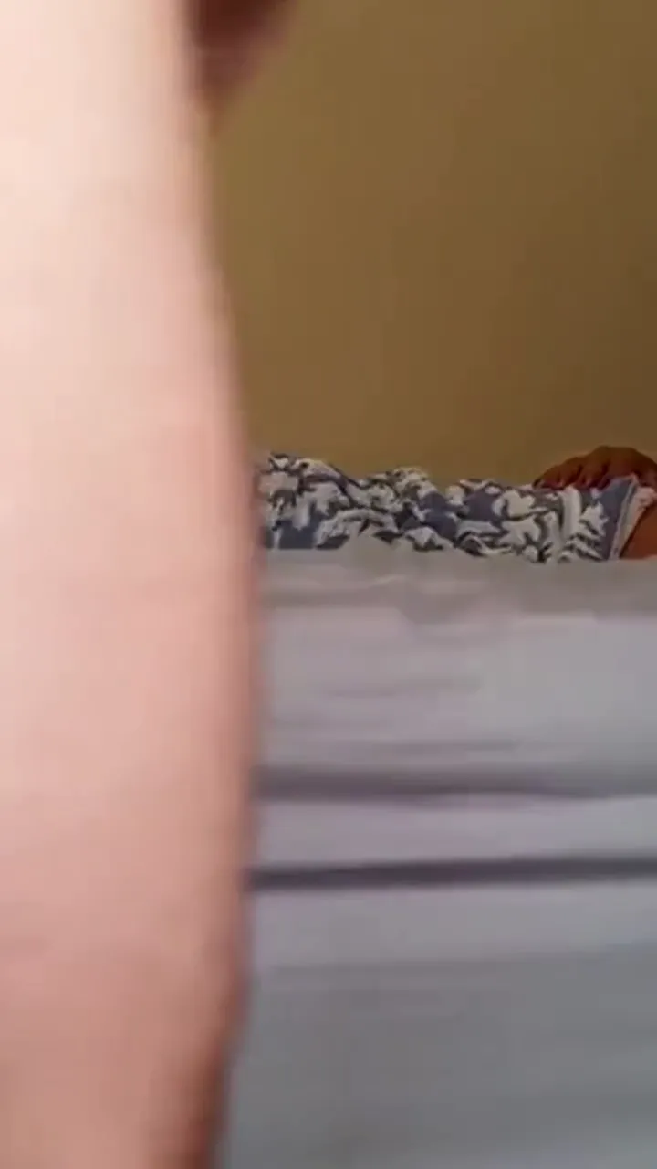 Hot NRI maal sucking white cock and eating sperms