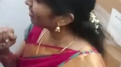 Telugu office lady romantic kissing and pussy fuck video