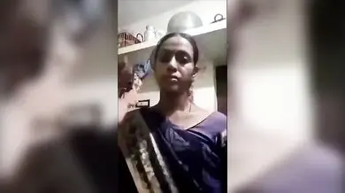 Telugu bhabhi full saree stripping selfie mms